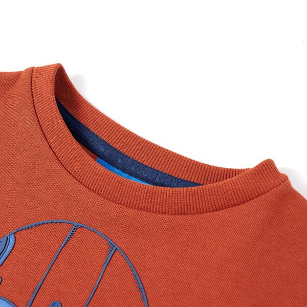 Φούτερ Παιδικό Ανοιχτή Σκουριά 140