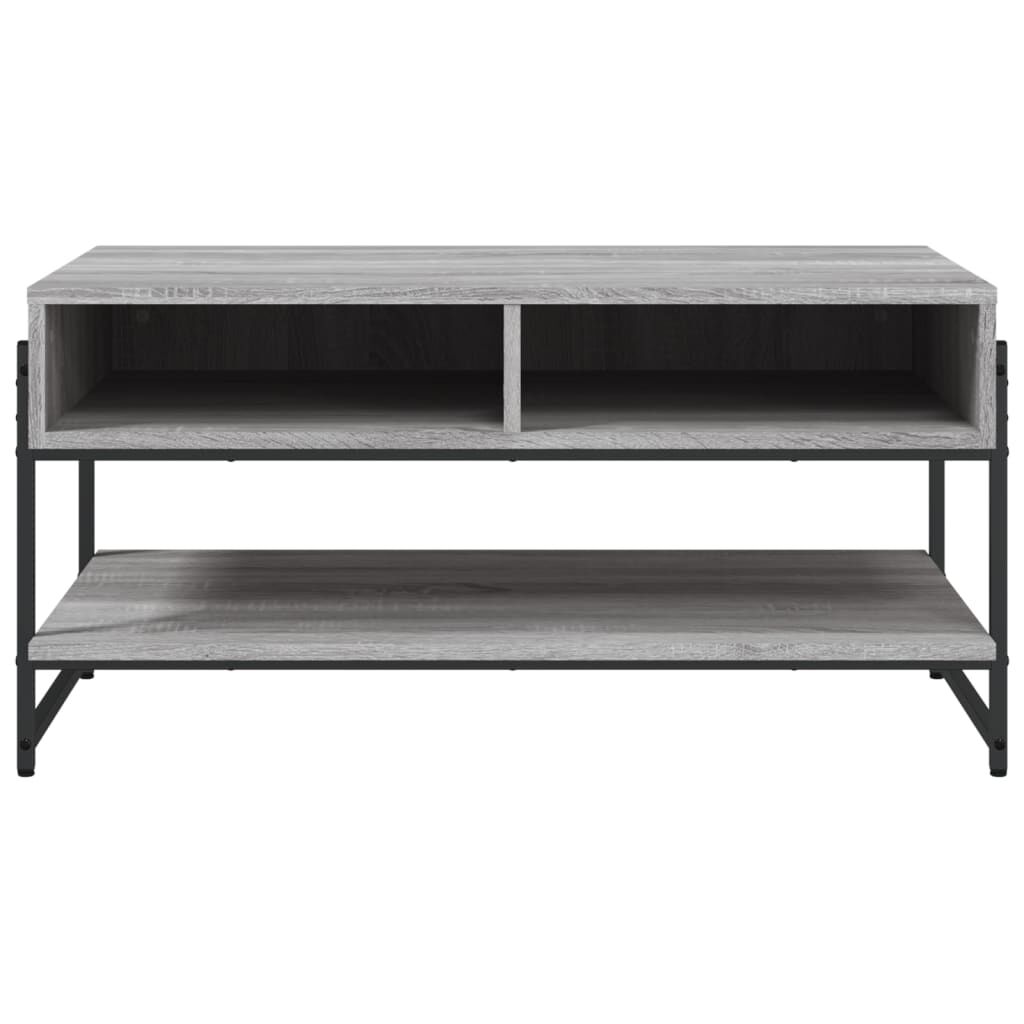vidaXL Τραπεζάκι Σαλονιού Γκρι Sonoma 90x50x45 εκ. Επεξεργασμένο Ξύλο