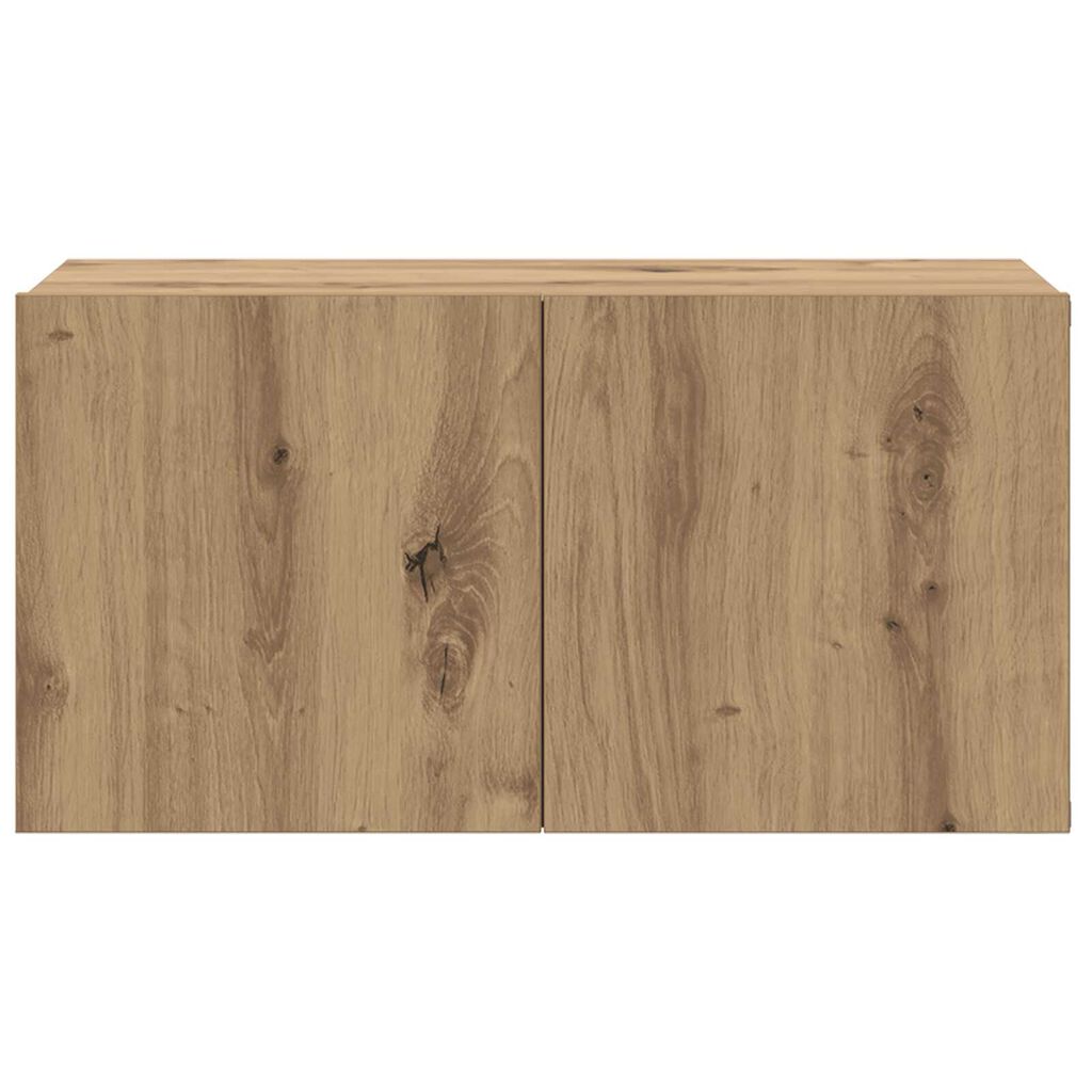 vidaXL Ντουλάπι TV 2 pcs Καφέ 60 x 30 x 30 cm Επεξεργασμένο ξύλο
