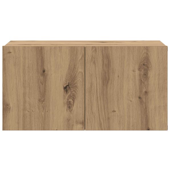 vidaXL Ντουλάπι TV 2 pcs Καφέ 60 x 30 x 30 cm Επεξεργασμένο ξύλο