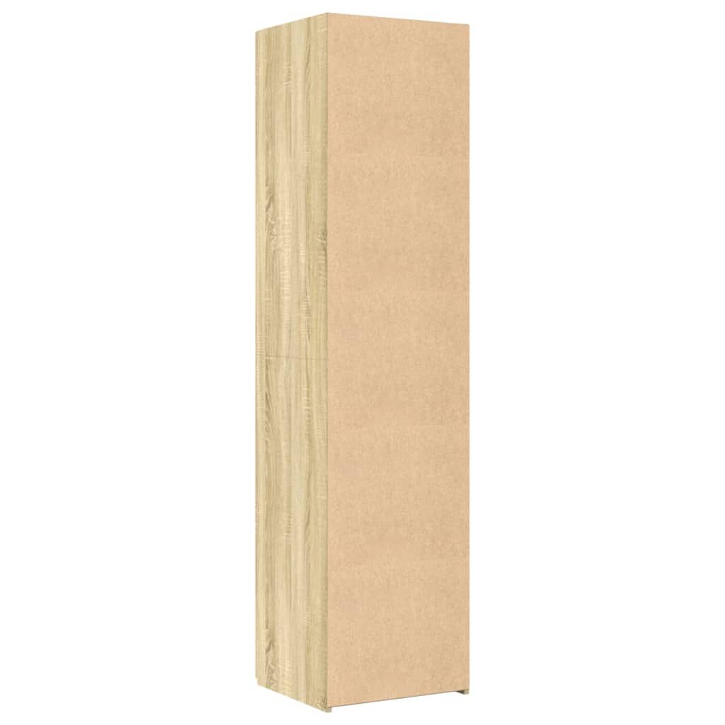 vidaXL Ντουλάπι Sonoma Δρυς 50x42,5x185 εκ. από Επεξεργασμένο Ξύλο