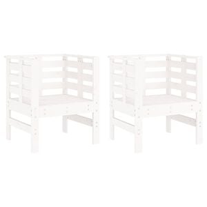 vidaXL &Kappa;&alpha;&rho;έ&kappa;&lambda;&epsilon;&sigmaf; &Kappa;ή&pi;&omicron;&upsilon; 2 &tau;&epsilon;&mu;. &Lambda;&epsilon;&upsilon;&kappa;έ&sigmaf; 61,5x53x71 &epsilon;&kappa;. &Mu;&alpha;&sigma;ί&phi; &Xi;ύ&lambda;&omicron; &Pi;&epsilon;ύ&kappa;&omicron;&upsilon;