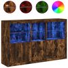 vidaXL &Mu;&pi;&omicron;&upsilon;&phi;έ&sigmaf; &mu;&epsilon; &Phi;ώ&tau;&alpha; LED &Kappa;&alpha;&pi;&nu;&iota;&sigma;&tau;ή &Delta;&rho;&upsilon;&sigmaf; 162 x 37 x 100 &epsilon;&kappa;.