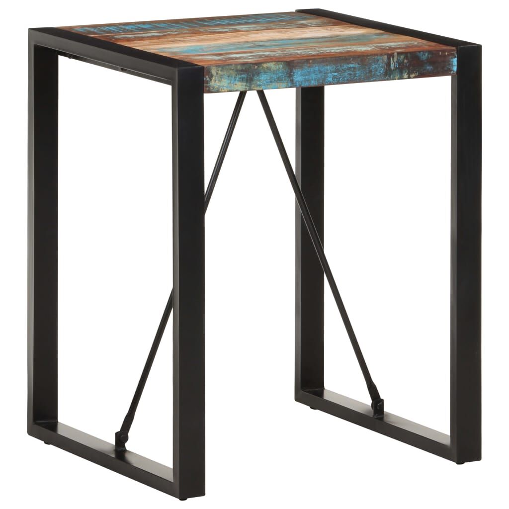 vidaXL Τραπέζι 60 x 60 x 75 εκ. από Μασίφ Ανακυκλωμένο Ξύλο