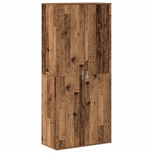 vidaXL Highboard 80 x 39 x 178 &epsilon;&kappa; &Epsilon;&pi;&epsilon;&xi;&epsilon;&rho;&gamma;&alpha;&sigma;&mu;έ&nu;&omicron; &Xi;ύ&lambda;&omicron; &Pi;&alpha;&lambda;&alpha;&iota;&omega;&mu;έ&nu;&omicron; &xi;ύ&lambda;&omicron;