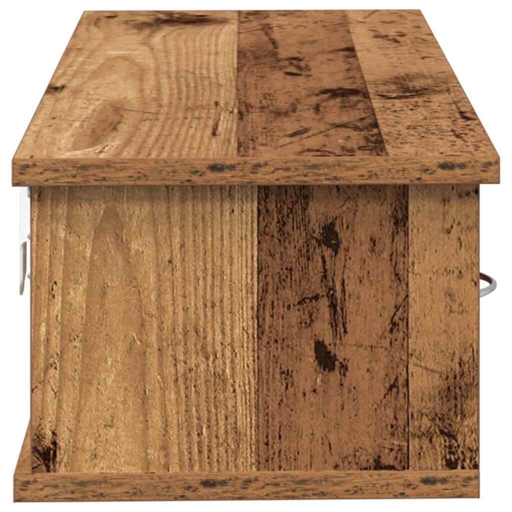 ντουλάπι τοίχου vidaXL Παλιό ξύλο 60x26x18,5 cm Κατασκευασμένο ξύλο