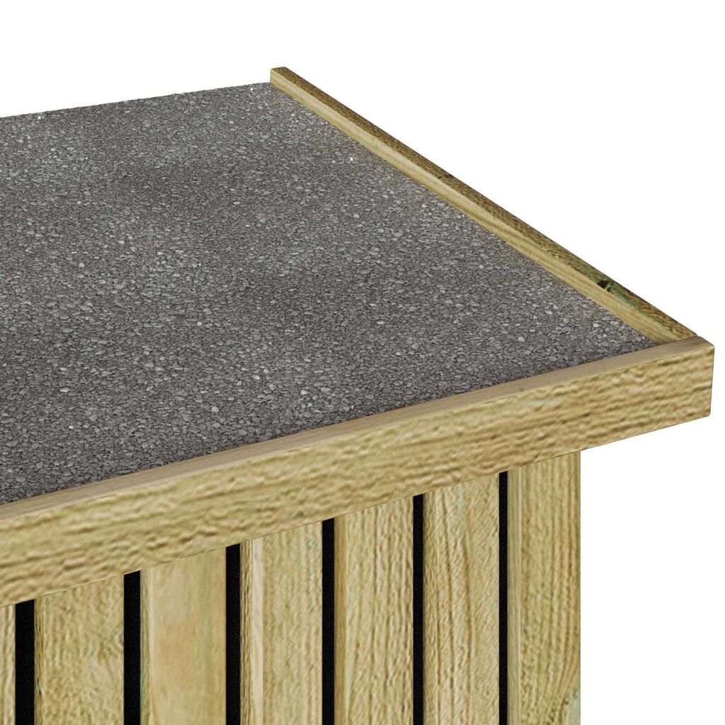 vidaXL Κουτί Αποθήκευσης 119x44x58.5 εκ Επεξεργασμένο Ξύλο Πεύκου