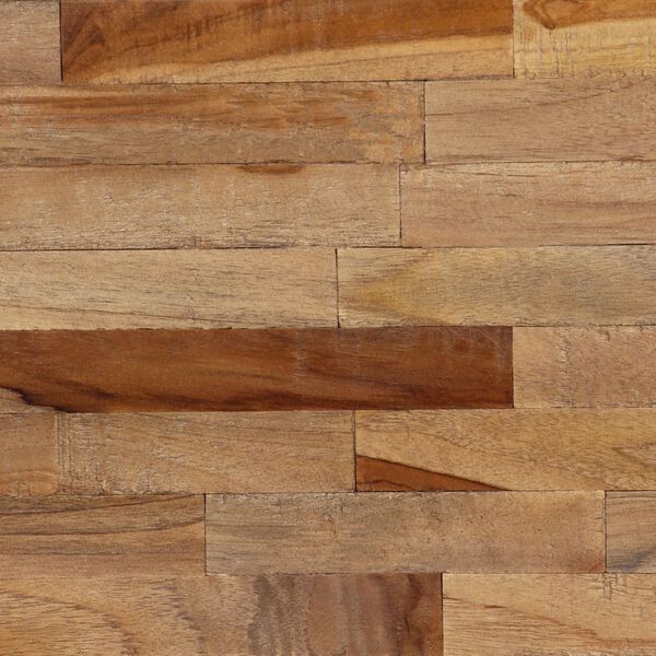 vidaXL Πάγκος 110 x 35 x 45 εκ. από Ανακυκλωμένο Ξύλο Teak και Ατσάλι