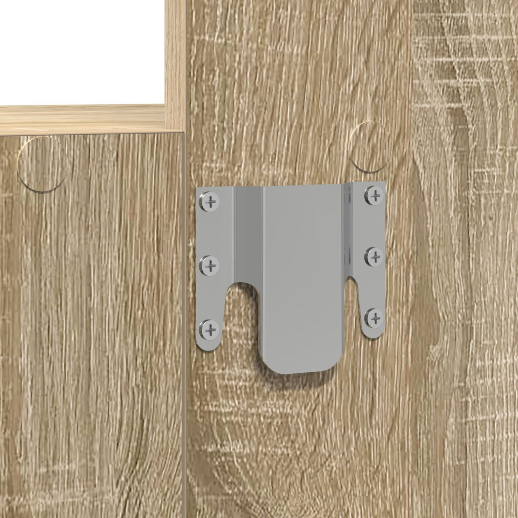 vidaXL Κρεμαστό τραπέζι ντυσίματος δρυός Sonoma 60x40x70 εκ.