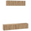 vidaXL &Sigma;&epsilon;&tau; &epsilon;&pi;ί&pi;&lambda;&omicron;&upsilon; &tau;&eta;&lambda;&epsilon;ό&rho;&alpha;&sigma;&eta;&sigmaf; 4 &tau;&mu;&chi;. Artisan Oak &Epsilon;&pi;&epsilon;&xi;&epsilon;&rho;&gamma;&alpha;&sigma;&mu;έ&nu;&omicron; &Xi;ύ&lambda;&omicron;