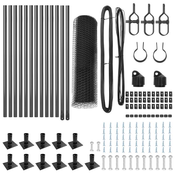 vidaXL &Sigma;&tau;ύ&lambda;&omicron;&sigmaf; &Pi;&epsilon;&rho;&iota;&phi;&rho;ά&xi;&epsilon;&omega;&nu; &Gamma;&kappa;&rho;&iota; 25 x 0,5 &mu; (25 mm &delta;ί&chi;&tau;&upsilon;) &Alpha;&tau;&sigma;ά&lambda;&iota;