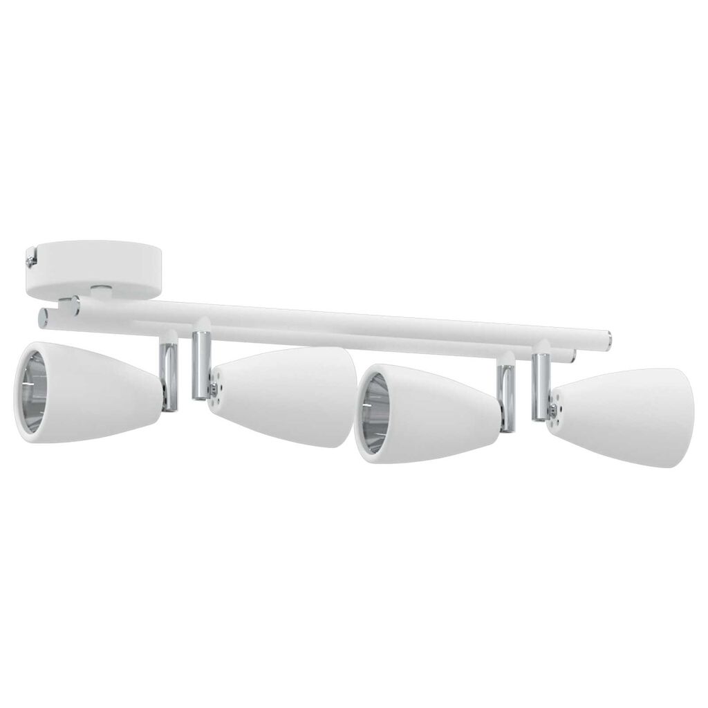 vidaXL Σποτ οροφής Λευκό 69.5 x 12.5 x 10.5 εκ. Ατσάλι