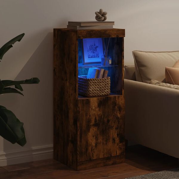 vidaXL &Mu;&pi;&omicron;&upsilon;&phi;έ&sigmaf; &mu;&epsilon; &Phi;ώ&tau;&alpha; LED &Kappa;&alpha;&pi;&nu;&iota;&sigma;&tau;ή &Delta;&rho;&upsilon;&sigmaf; 41 x 37 x 100 &epsilon;&kappa;.