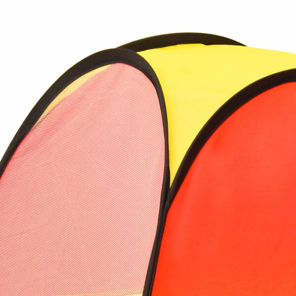 vidaXL Παιδική Σκηνή Πολύχρωμη 255 x 80 x 100 εκ. με 250 Μπάλες
