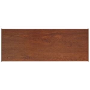 vidaXL &Sigma;&alpha;&beta;&alpha;&nu;&omega;&tau;ό &Pi;&alpha;&rho;&alpha;&theta;ύ&rho;&omicron;&upsilon; &Kappa;&alpha;&phi;έ &Xi;ύ&lambda;&omicron; 100 x 35 x 4,5 &epsilon;&kappa; PVC