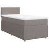 vidaXL &Kappa;&rho;&epsilon;&beta;ά&tau;&iota; Boxspring &mu;&epsilon; &Sigma;&tau;&rho;ώ&mu;&alpha; Taupe 90x190 &epsilon;&kappa;.&Upsilon;&phi;&alpha;&sigma;&mu;ά&tau;&iota;&nu;&omicron;