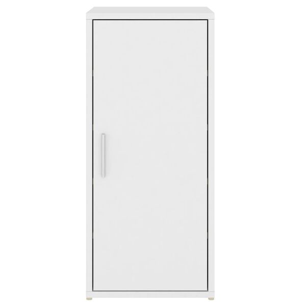 vidaXL Παπουτσοθήκη Λευκή 32 x 35 x 70 εκ. από Επεξ. Ξύλο