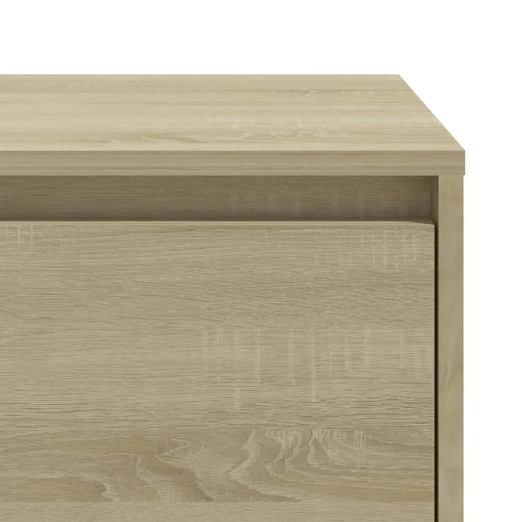 vidaXL Κομοδίνο Sonoma Δρυς 45x34x44,5 εκ. από Επεξεργασμένο Ξύλο