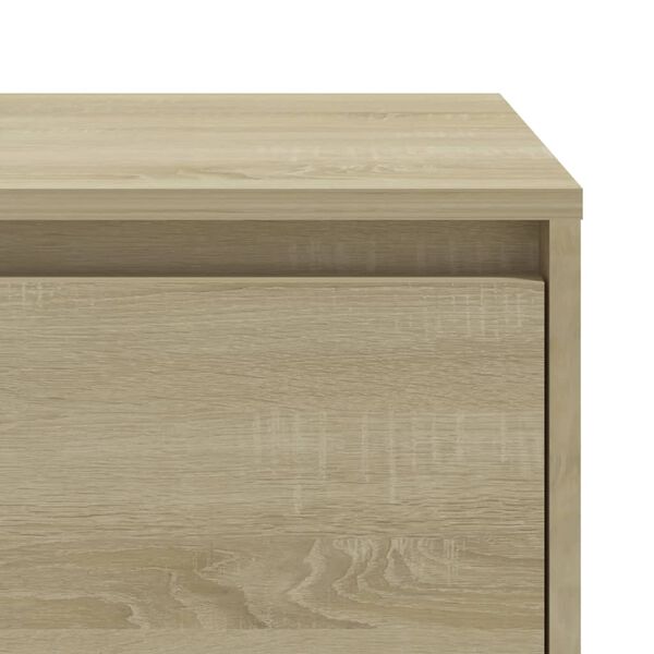 vidaXL Κομοδίνο Sonoma Δρυς 45x34x44,5 εκ. από Επεξεργασμένο Ξύλο