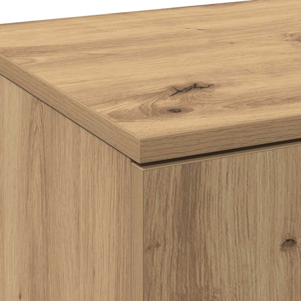 vidaXL Υψηλό Ντουλάπι Άρτεσιν 80x35x180 εκ. Επεξεργασμένο Ξύλο