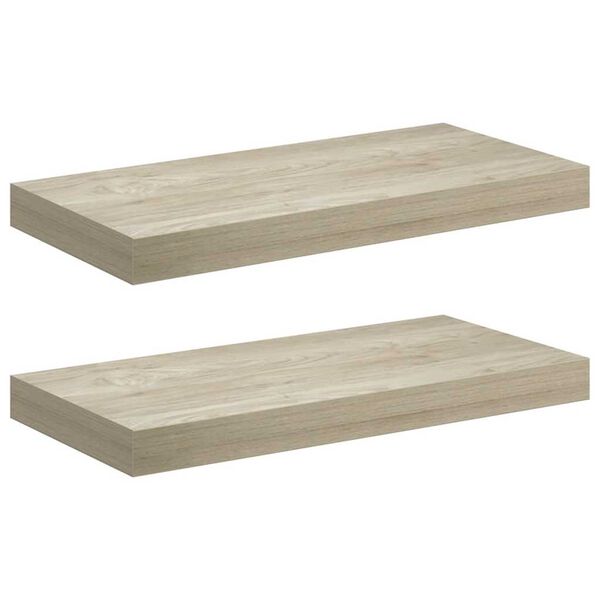 vidaXL &Rho;ά&phi;&iota;&alpha; &Tau;&omicron;ί&chi;&omicron;&upsilon; 2 &tau;&epsilon;&mu;. &Chi;&rho;ώ&mu;&alpha; &Delta;&rho;&upsilon;ό&sigmaf; 50x23x3,8 &epsilon;&kappa;. MDF