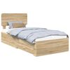 vidaXL &Sigma;&kappa;&epsilon;&lambda;&epsilon;&tau;ό&sigmaf; &Kappa;&rho;&epsilon;&beta;&alpha;&tau;&iota;&omicron;ύ &Delta;&rho;ύ&sigmaf; Sonoma 90 x 200 cm &Epsilon;&pi;&epsilon;&xi;&epsilon;&rho;&gamma;&alpha;&sigma;&mu;έ&nu;&omicron; &Xi;ύ&lambda;&omicron;