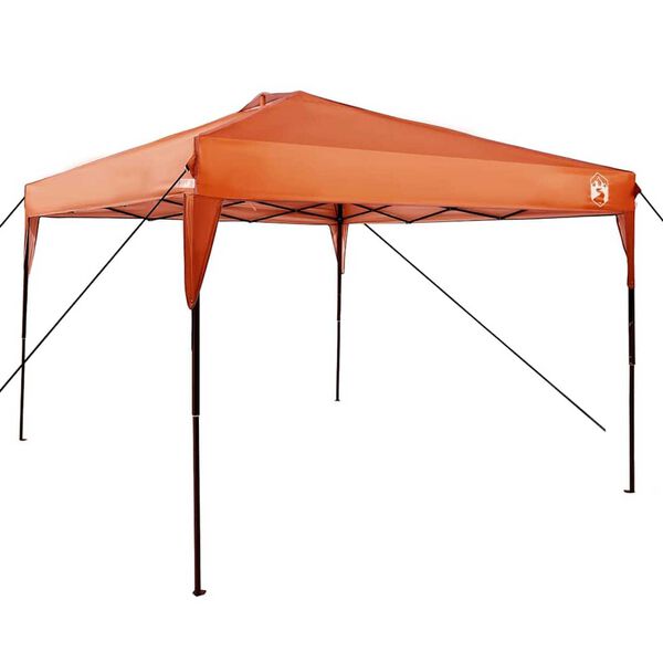 vidaXL Σκηνή Canopy Pop-up Πορτοκαλί 300 x 300 cm ύφασμα