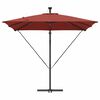 vidaXL Ομπρέλα Cantilever Banana Τερακότα 249 x 249 x 250 εκ.