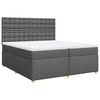 vidaXL &Kappa;&rho;&epsilon;&beta;ά&tau;&iota; Boxspring &mu;&epsilon; &Sigma;&tau;&rho;ώ&mu;&alpha; &Sigma;&kappa;&omicron;ύ&rho;&omicron; &Gamma;&kappa;&rho;&iota; 200x200 &epsilon;&kappa;. &Upsilon;&phi;&alpha;&sigma;&mu;ά&tau;&iota;&nu;&omicron;