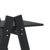 vidaXL Ραφιέρα 5 Επιπέδων Σχήμα Α 110x40x180,5 εκ. Μασίφ Ξύλο Πεύκου