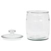 vidaXL Βάζα 2 τεμ. 2000 ml Γυάλινα με Καπάκι