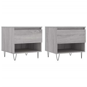 vidaXL &Tau;&rho;&alpha;&pi;&epsilon;&zeta;ά&kappa;&iota;&alpha; &Sigma;&alpha;&lambda;&omicron;&nu;&iota;&omicron;ύ 2 &tau;&epsilon;&mu;. &Gamma;&kappa;&rho;&iota; Sonoma 50x46x50 &epsilon;&kappa;. &Epsilon;&pi;&epsilon;&xi;. &Xi;ύ&lambda;&omicron;