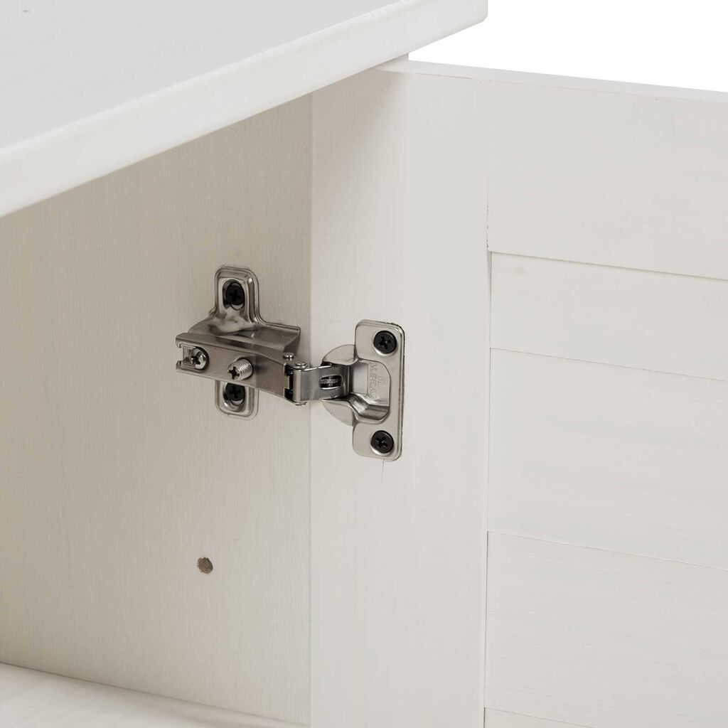 vidaXL Κρεμαστό Ντουλάπι Μπάνιου Λευκό 67.5 x 34 x 71.5 εκ