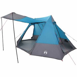 vidaXL &Sigma;&kappa;&eta;&nu;ή Camping 10 &alpha;&tau;ό&mu;&omega;&nu; &Alpha;&delta;&iota;ά&beta;&rho;&omicron;&chi;&omicron; &Mu;&pi;&lambda;&epsilon; &tau;&alpha;&phi;&tau;ά&sigmaf;