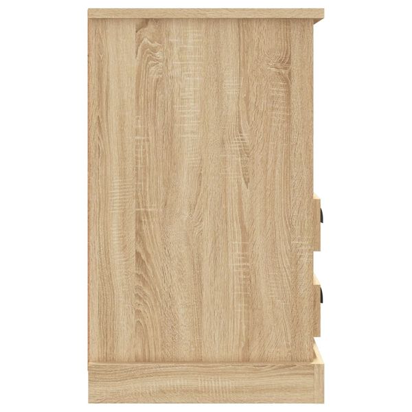 vidaXL Κομοδίνα 2 τεμ. Sonoma Δρυς 43x36x60 εκ.