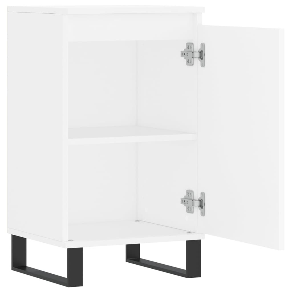 vidaXL Ντουλάπια 2 τεμ. Λευκά 40 x 35 x 70 εκ. από Επεξεργασμένο Ξύλο