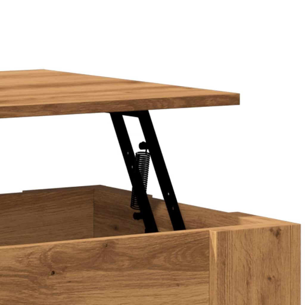 vidaXL Τραπεζάκι σαλονιού Artisan Oak 79x49x41 cm Κατασκευασμένο ξύλο