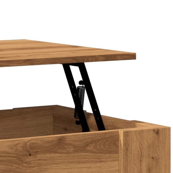 vidaXL Τραπεζάκι σαλονιού Artisan Oak 79x49x41 cm Κατασκευασμένο ξύλο