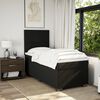 vidaXL &Kappa;&rho;&epsilon;&beta;ά&tau;&iota; Boxspring &mu;&epsilon; &Sigma;&tau;&rho;ώ&mu;&alpha; &Mu;&alpha;ύ&rho;&omicron; 100 x 200 &epsilon;&kappa;. &Upsilon;&phi;&alpha;&sigma;&mu;ά&tau;&iota;&nu;&omicron;