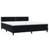 vidaXL &Kappa;&rho;&epsilon;&beta;ά&tau;&iota; Boxspring &mu;&epsilon; &Sigma;&tau;&rho;ώ&mu;&alpha; & LED &Mu;&alpha;ύ&rho;&omicron; 200x210 &epsilon;&kappa;. &Beta;&epsilon;&lambda;&omicron;ύ&delta;&iota;&nu;&omicron;