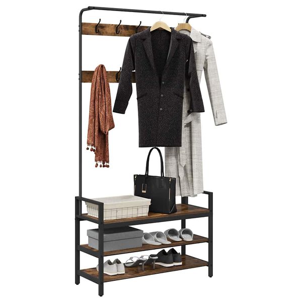 vidaXL &Kappa;&rho;&epsilon;&mu;ά&sigma;&tau;&rho;&alpha; &Kappa;&alpha;&pi;&nu;&iota;&sigma;&tau;ό &Delta;&rho;ύ&sigmaf; 95 x 34 x 184 &epsilon;&kappa; &Epsilon;&pi;&epsilon;&xi;&epsilon;&rho;&gamma;&alpha;&sigma;&mu;έ&nu;&omicron; &xi;ύ&lambda;&omicron;