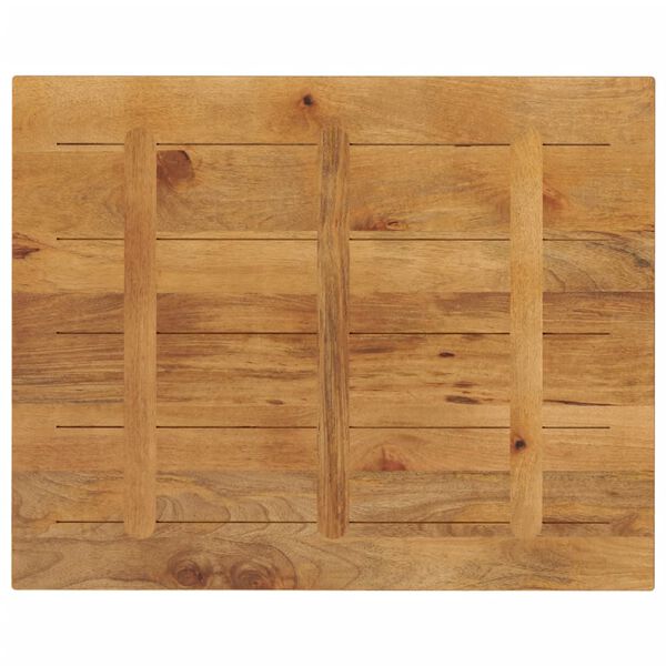 vidaXL Επιφάνεια Τραπεζιού Ορθογώνια 90x80x3,8 εκ. Μασίφ Ξύλο Μάνγκο
