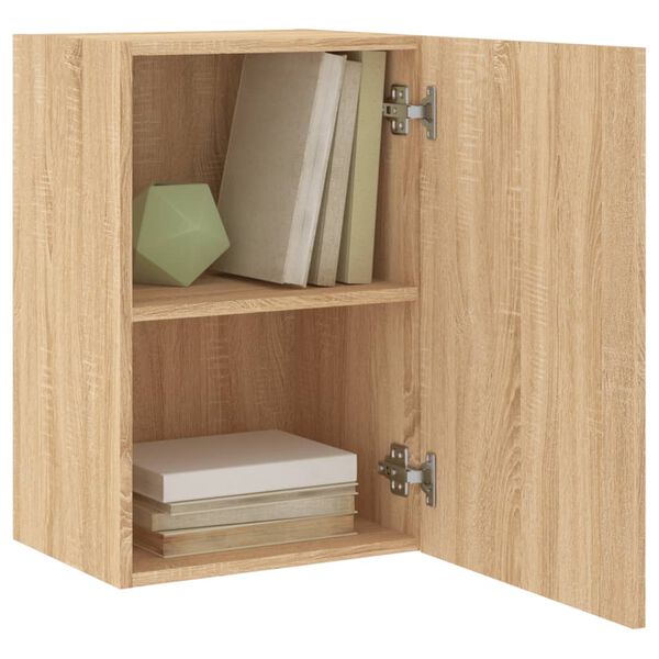 vidaXL Έπιπλο Τοίχου Τηλεόρασης Sonoma Δρυς 40,5x30x60 εκ. Επεξ. Ξύλο