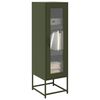 vidaXL Highboard Ελαιοπράσινο 36x39x123 cm Ατσάλι ψυχρής έλασης