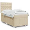vidaXL &Kappa;&rho;&epsilon;&beta;ά&tau;&iota; Boxspring &mu;&epsilon; &Sigma;&tau;&rho;ώ&mu;&alpha; &Kappa;&rho;&epsilon;&mu; 90x200 &epsilon;&kappa;.&Upsilon;&phi;&alpha;&sigma;&mu;ά&tau;&iota;&nu;&omicron;