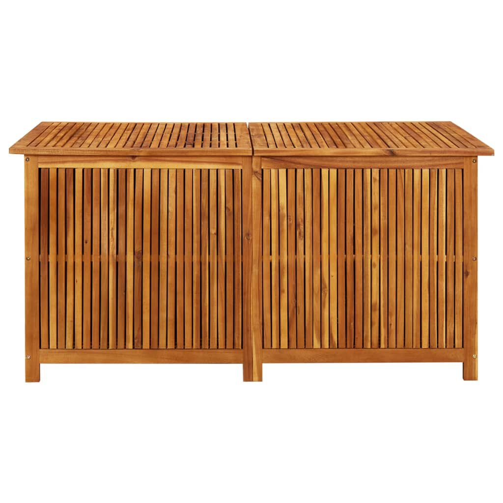 vidaXL Μπαούλο Αποθήκευσης Κήπου 150x80x75 εκ. από Μασίφ Ξύλο Ακακίας