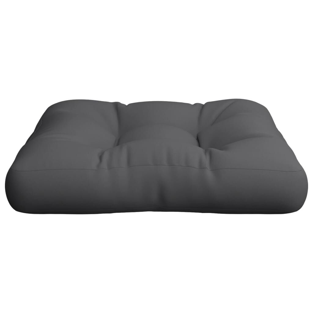 vidaXL Μαξιλάρι Παλέτας Ανθρακί 60 x 61,50 x 12 εκ. Υφασμάτινο