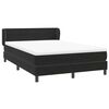 vidaXL Box Spring &Kappa;&rho;&epsilon;&beta;ά&tau;&iota; &mu;&epsilon; &sigma;&tau;&rho;ώ&mu;&alpha; &Mu;&alpha;ύ&rho;&omicron; 160x220 cm &Beta;&epsilon;&lambda;&omicron;ύ&delta;&iota;&nu;&omicron;
