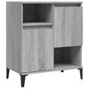 vidaXL Ντουλάπι 2 τεμ. Γκρι Sonoma 60x35x70 εκ. από Επεξεργασμένο Ξύλο