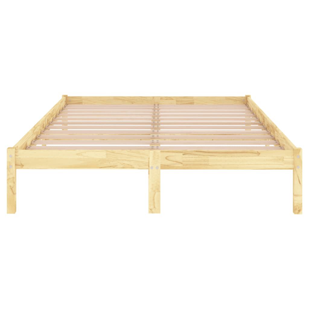 vidaXL Πλαίσιο Κρεβατιού 180 x 200 εκ. Μασίφ Ξύλο Super King Size